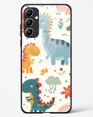 Jurassic Joy [BREATHE] Glass Case Phone Cover (Samsung)