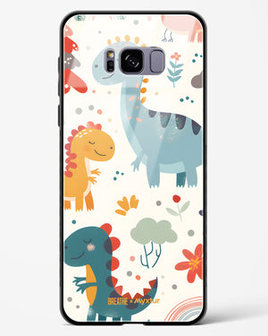Jurassic Joy [BREATHE] Glass Case Phone Cover (Samsung)