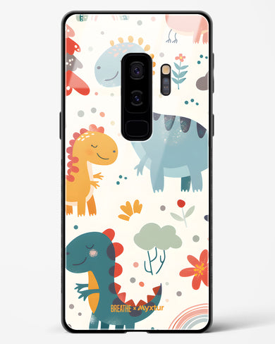 Jurassic Joy [BREATHE] Glass Case Phone Cover (Samsung)