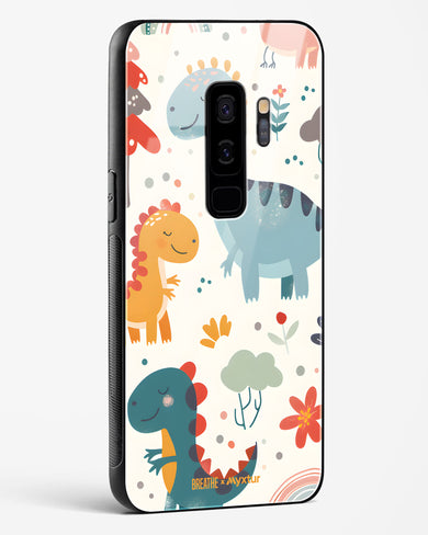 Jurassic Joy [BREATHE] Glass Case Phone Cover (Samsung)