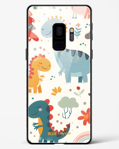 Jurassic Joy [BREATHE] Glass Case Phone Cover (Samsung)