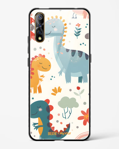 Jurassic Joy [BREATHE] Glass Case Phone Cover (Vivo)