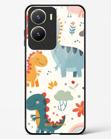 Jurassic Joy [BREATHE] Glass Case Phone Cover (Vivo)