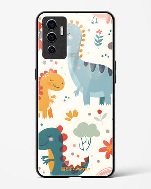 Jurassic Joy [BREATHE] Glass Case Phone Cover (Vivo)