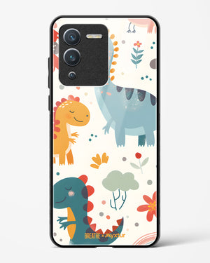 Jurassic Joy [BREATHE] Glass Case Phone Cover (Vivo)