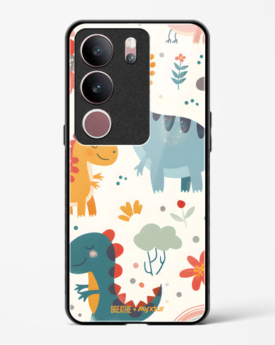 Jurassic Joy [BREATHE] Glass Case Phone Cover (Vivo)