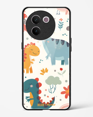 Jurassic Joy [BREATHE] Glass Case Phone Cover (Vivo)