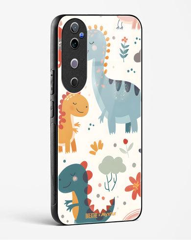 Jurassic Joy [BREATHE] Glass Case Phone Cover (Vivo)