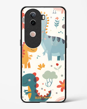 Jurassic Joy [BREATHE] Glass Case Phone Cover (Vivo)