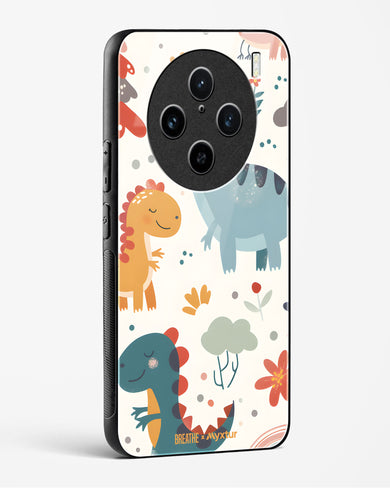 Jurassic Joy [BREATHE] Glass Case Phone Cover (Vivo)