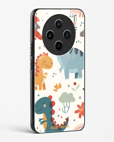 Jurassic Joy [BREATHE] Glass Case Phone Cover (Vivo)