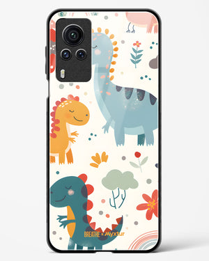 Jurassic Joy [BREATHE] Glass Case Phone Cover (Vivo)