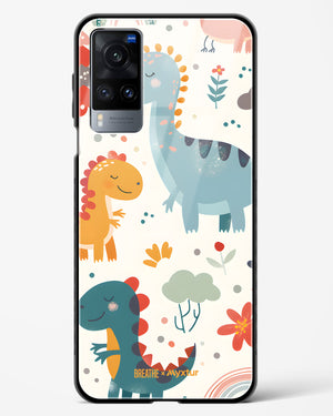 Jurassic Joy [BREATHE] Glass Case Phone Cover (Vivo)