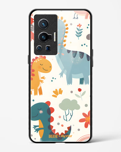 Jurassic Joy [BREATHE] Glass Case Phone Cover (Vivo)