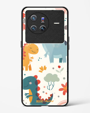 Jurassic Joy [BREATHE] Glass Case Phone Cover (Vivo)