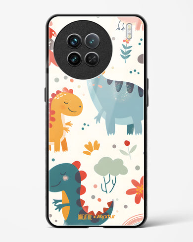 Jurassic Joy [BREATHE] Glass Case Phone Cover (Vivo)