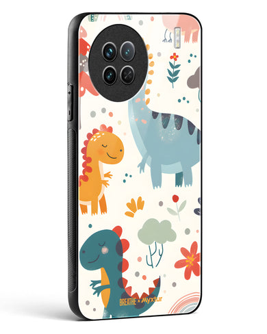 Jurassic Joy [BREATHE] Glass Case Phone Cover (Vivo)