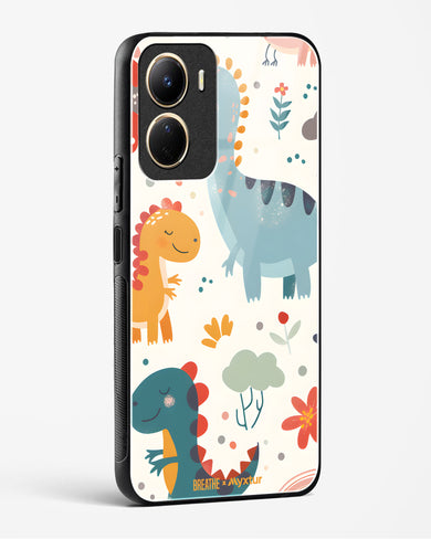 Jurassic Joy [BREATHE] Glass Case Phone Cover (Vivo)