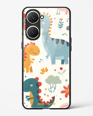 Jurassic Joy [BREATHE] Glass Case Phone Cover (Vivo)