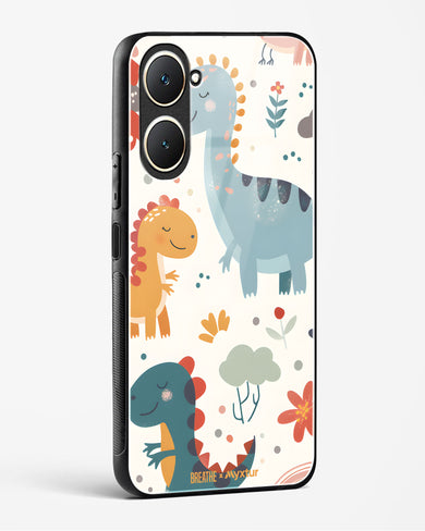 Jurassic Joy [BREATHE] Glass Case Phone Cover (Vivo)