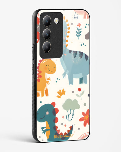 Jurassic Joy [BREATHE] Glass Case Phone Cover (Vivo)