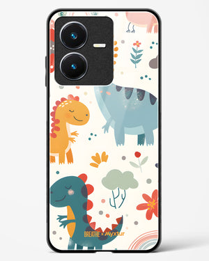 Jurassic Joy [BREATHE] Glass Case Phone Cover (Vivo)