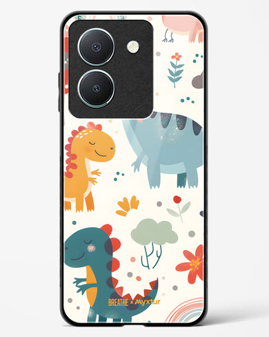 Jurassic Joy [BREATHE] Glass Case Phone Cover (Vivo)