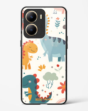 Jurassic Joy [BREATHE] Glass Case Phone Cover (Vivo)