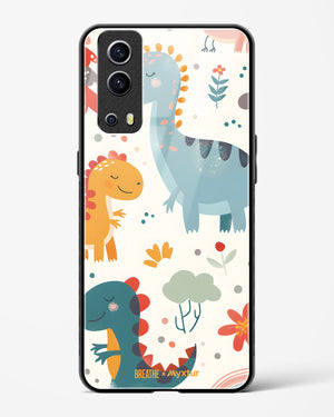 Jurassic Joy [BREATHE] Glass Case Phone Cover (Vivo)