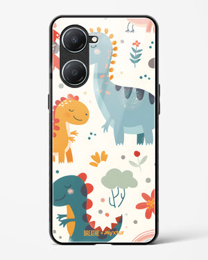 Jurassic Joy [BREATHE] Glass Case Phone Cover (Vivo)