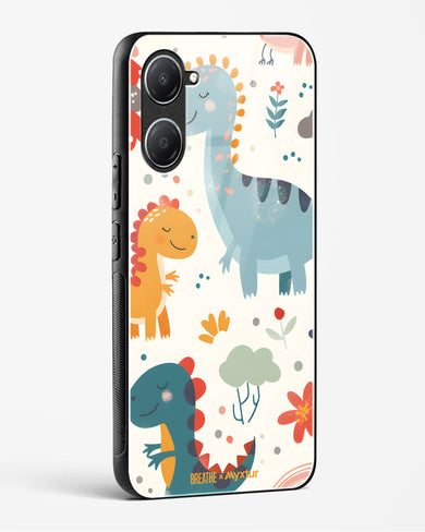 Jurassic Joy [BREATHE] Glass Case Phone Cover (Vivo)