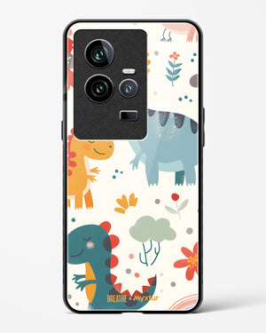 Jurassic Joy [BREATHE] Glass Case Phone Cover (Vivo)