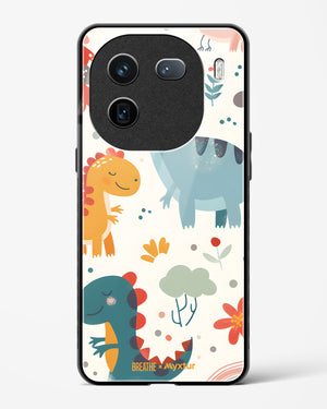 Jurassic Joy [BREATHE] Glass Case Phone Cover (Vivo)