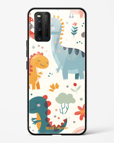 Jurassic Joy [BREATHE] Glass Case Phone Cover (Vivo)