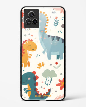 Jurassic Joy [BREATHE] Glass Case Phone Cover (Vivo)