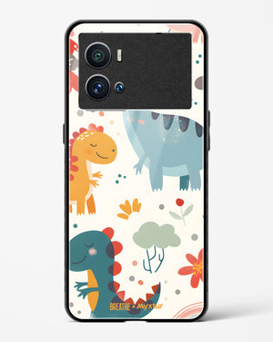 Jurassic Joy [BREATHE] Glass Case Phone Cover (Vivo)