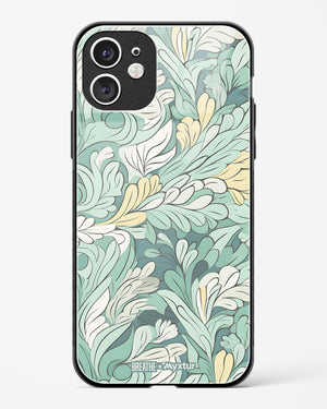 Leaves in the Wind [BREATHE] Glass Case Phone Cover (Apple)