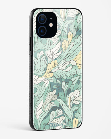 Leaves in the Wind [BREATHE] Glass Case Phone Cover (Apple)