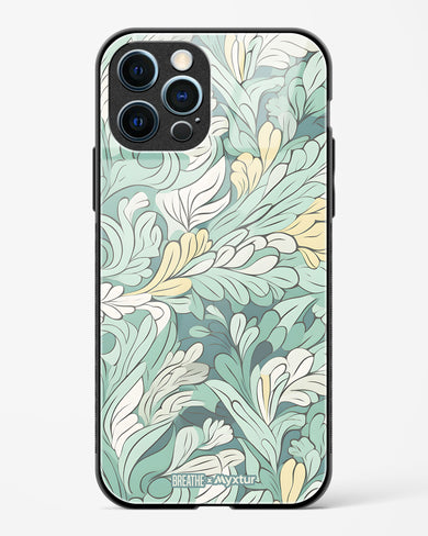 Leaves in the Wind [BREATHE] Glass Case Phone Cover (Apple)