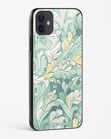 Leaves in the Wind [BREATHE] Glass Case Phone Cover (Apple)