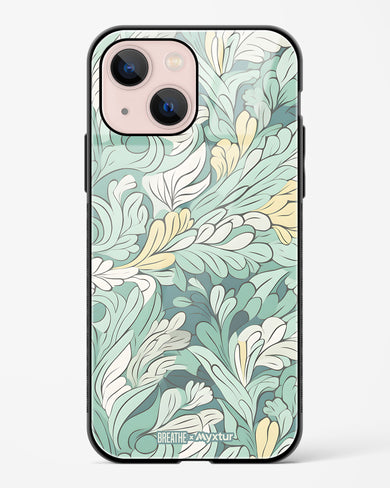 Leaves in the Wind [BREATHE] Glass Case Phone Cover (Apple)