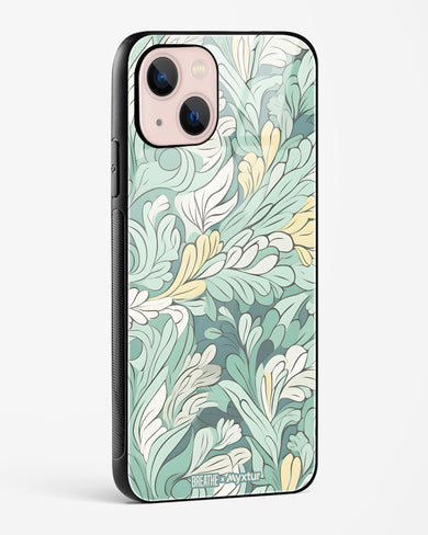 Leaves in the Wind [BREATHE] Glass Case Phone Cover (Apple)