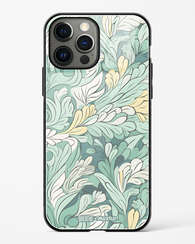 Leaves in the Wind [BREATHE] Glass Case Phone Cover (Apple)