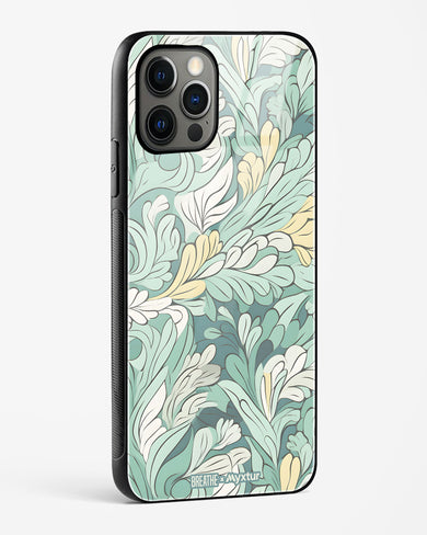 Leaves in the Wind [BREATHE] Glass Case Phone Cover (Apple)