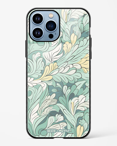 Leaves in the Wind [BREATHE] Glass Case Phone Cover (Apple)