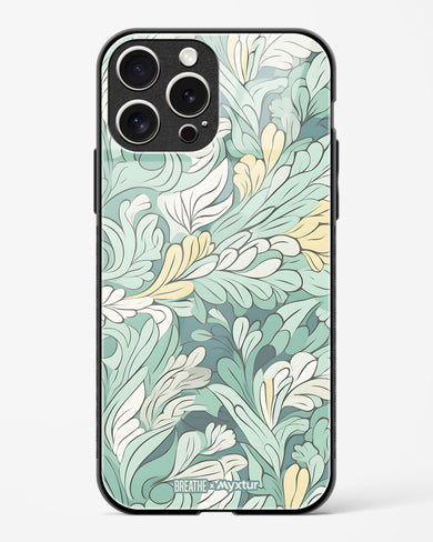 Leaves in the Wind [BREATHE] Glass Case Phone Cover (Apple)