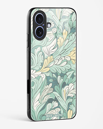 Leaves in the Wind [BREATHE] Glass Case Phone Cover (Apple)