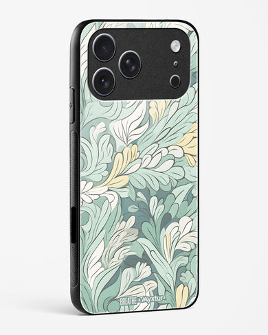 Leaves in the Wind [BREATHE] Glass Case Phone Cover (Apple)