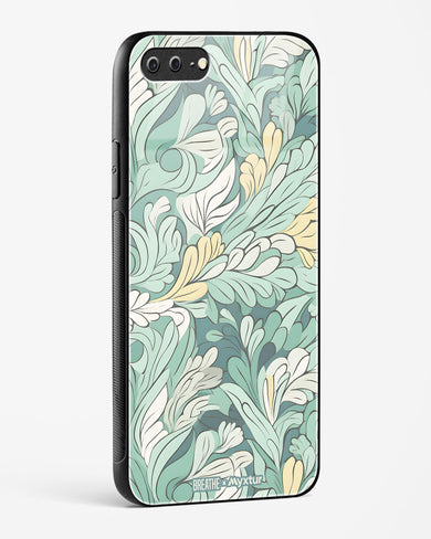 Leaves in the Wind [BREATHE] Glass Case Phone Cover (Apple)