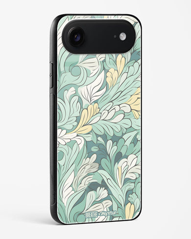 Leaves in the Wind [BREATHE] Glass Case Phone Cover (Apple)